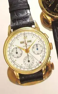 Rolex Rolex Chronograph 2508 35mm Yellow gold Silver