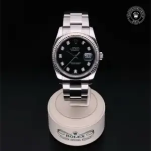 Rolex Rolex Datejust 116234-0132 36mm Stainless steel Black
