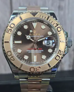 Rolex Rolex Yacht-Master 116621 40mm Stainless steel Brown