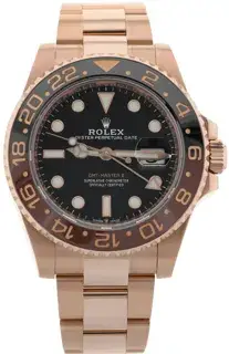 Rolex Rolex GMT-Master II 126715CHNR 40mm Rose gold Black