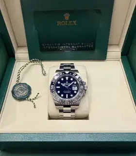 Rolex Rolex GMT-Master II 126710GRNR 40mm Ceramic and Stainless steel Black