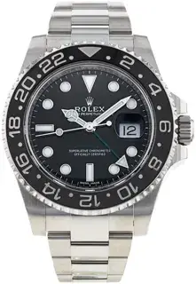 Rolex Rolex GMT-Master II 116710 LN 40mm Stainless steel Black