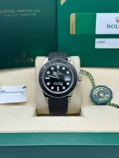 Rolex Rolex Yacht-Master 226659-0002 42mm White gold Black