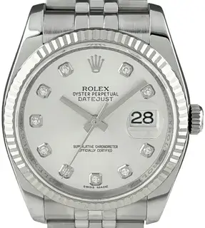 Rolex Rolex Datejust 116234 36mm Sapphire Crystal