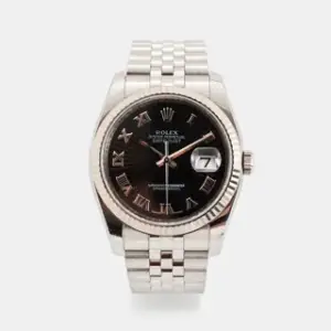 Rolex Rolex Datejust 116234 36mm Yellow gold and Stainless steel Black