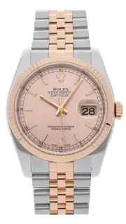 Rolex Rolex Datejust 116231 36mm Silver Pink