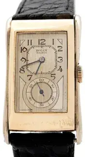 Rolex Rolex Prince 1490 DIAL) 42mm Yellow gold Silver