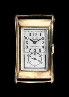Rolex Rolex Prince 1490 21mm Yellow gold Gray