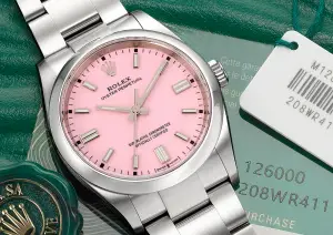 Rolex Oyster Perpetual “Candy Pink”