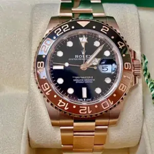 Rolex Rolex GMT-Master II 126715CHNR-0001 40mm Rose gold Black