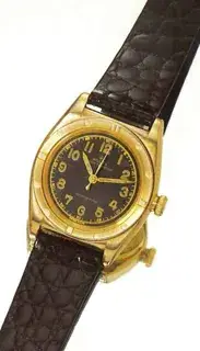 Rolex Rolex Oyster Perpetual 3372 32mm Rose gold Black