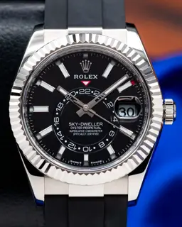 Rolex Rolex Sky-Dweller 336239 42mm White gold Black