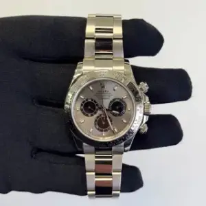 Rolex Rolex Daytona 116509 40mm White gold Silver, Price & Market Data