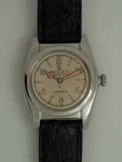 Rolex Rolex Oyster Perpetual 3372 32mm Stainless steel Champagne