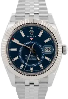 Rolex Rolex Sky-Dweller 336934-0006 42mm Stainless steel Blue