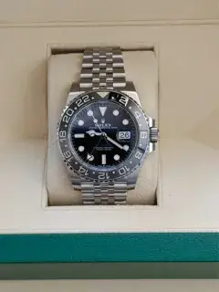 Rolex Rolex GMT-Master II 126710 40mm Stainless steel Black