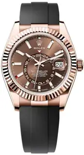 Rolex Rolex Sky-Dweller 336235 42mm Rose gold Brown
