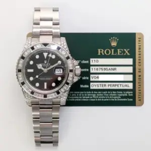 Rolex Rolex GMT-Master II 116759SANR 40mm White gold Black