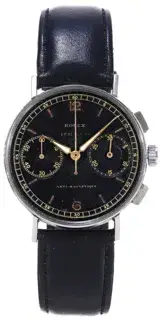 Rolex Rolex Oyster Chronograph Antimagnétique Monoblocco 3484 33mm Stainless steel Black