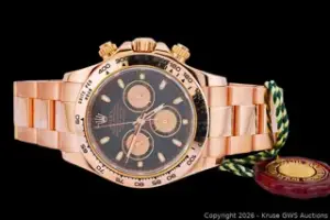 Rolex Rolex Daytona 116505 40mm 18k rose gold Black