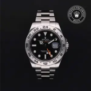 Rolex Rolex Explorer II 216570-0002 42mm Stainless steel Black