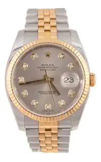 Rolex Rolex Datejust 116233 44mm Yellow gold and Stainless steel Gray