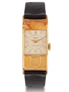 Rolex Rolex Prince 3361 19mm Yellow gold Salmon