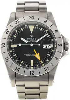 Rolex Rolex Explorer II 1655 40mm Stainless steel Black