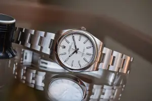 Rolex Oyster Perpetual 39 White Dial
