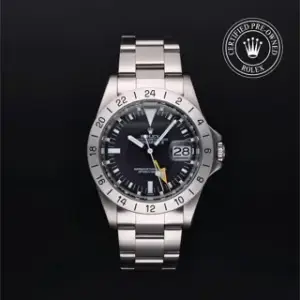 Rolex Rolex Explorer II 1655 39mm Stainless steel Black