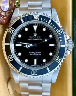 Rolex Rolex Submariner 14060 40mm Stainless steel Black