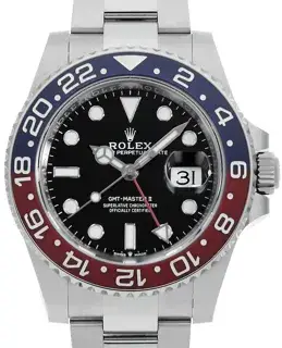 Rolex Rolex GMT-Master II 126710BLRO 40mm Stainless steel Black