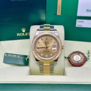 Rolex Rolex Datejust 116333 41mm Yellow gold and Stainless steel Golden
