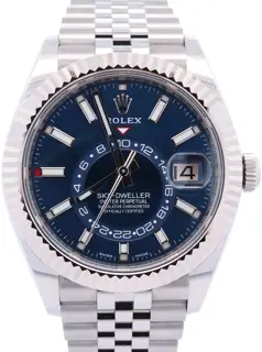 Rolex Rolex Sky-Dweller 336934 42mm Stainless steel Blue