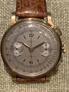 Rolex Rolex Chronograph 2508 36mm Rose gold and Yellow gold Pink and Silver