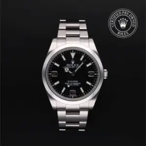 Rolex Rolex Explorer I 214270-0001 39mm Stainless steel Black