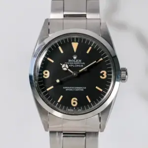 Rolex Rolex Explorer 1016 DIAL) 36mm Stainless steel Black