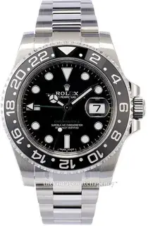 Rolex Rolex GMT-Master II 116710LN-0001 40mm Stainless steel Black