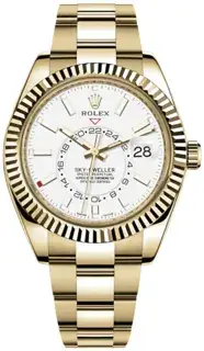 Rolex Rolex Sky-Dweller 326938 42mm Yellow gold White