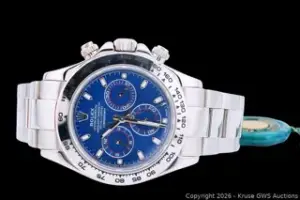 Rolex Rolex Daytona 116509 40mm White gold Blue