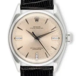 Rolex 6084 with Diamond Markers