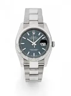 Rolex Rolex Datejust 116234 38mm Stainless steel Blue