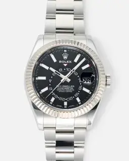 Rolex Rolex Sky-Dweller 326934-0006 42mm Stainless steel Black