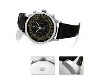 Rolex Rolex Chronograph 2508 37mm Stainless steel Black