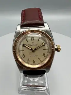 Rolex Rolex Oyster Perpetual 3372 32mm Rose gold and Stainless steel Silver