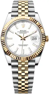 Rolex Rolex Datejust 126333-0016 41mm Stainless steel White