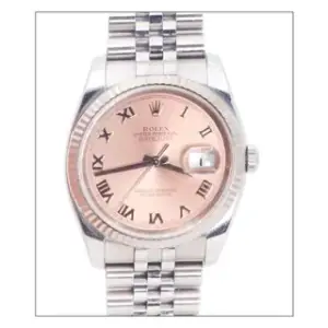 Rolex Rolex Datejust 116234 36mm Stainless steel Salmon
