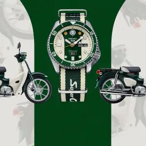 Seiko 5 Sports Honda Super Cub Limited Edition