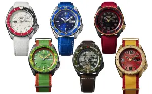 Seiko 5 Sports x STREET FIGHTER V Editions