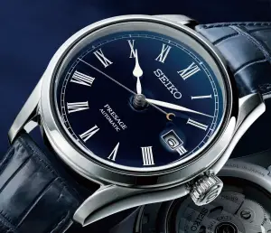 Seiko Presage Blue Enamel Limited Edition